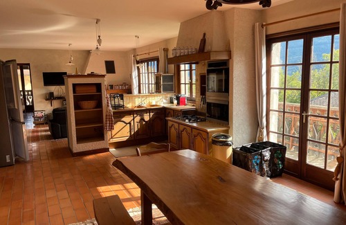 Marignier Apartment | Apartment 'La Ferme De 1876' with Mountain View, Shared Garden and Wi-Fi