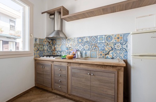 Isola delle Femmine Apartment | Apartment 'Matilde' with Shared Terrace, Wi-Fi and Air Conditioning