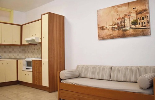 Merichas Apartment | Apartment 'Manolika Studio 3' with Sea View, Wi-Fi and Air Conditioning