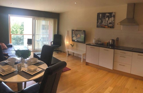Hull Old Town Apartment | Apartment-sleeps4-balcony-parking-petsok