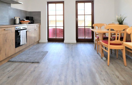 Ostseebad Wustrow Apartment | Apartment with balcony and Bodden view directly at the harbor of Wustrow