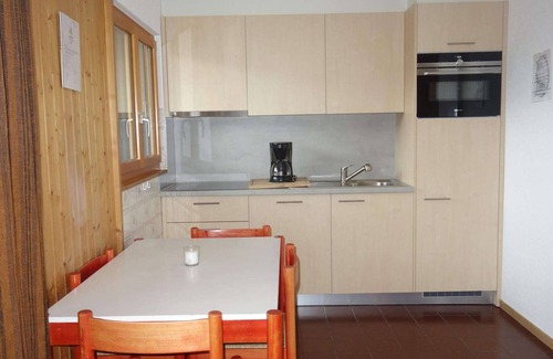 Salins Apartment | Apartment with balcony views of Nendaz
