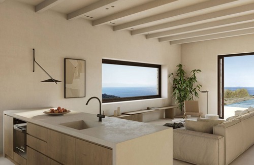 Agios Ioannis Villa | Apollo Yard - Helios Villa, a breathtaking fusion of nature and design.