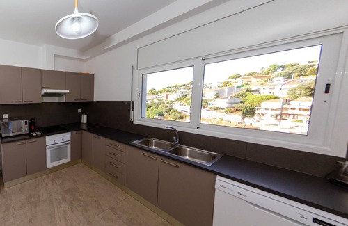 Santa Susanna Villa | APOLO . Modern house with private swimming pool and spectacular views.