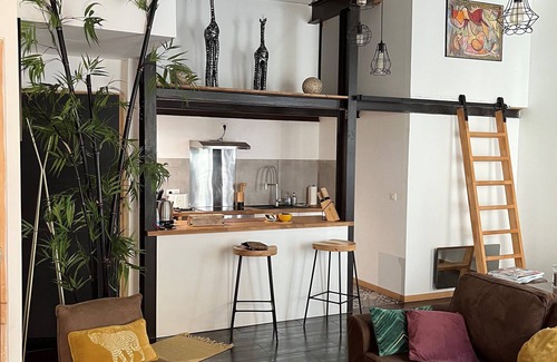 Saint-Lambert Apartment | Appartement Atypique Cosy Entre Terre & mer Avec Patio et Plages à Proximité