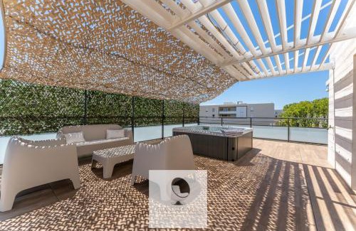 Lattes Apartment | Appartement avec grande terrasse et spa à Lattes