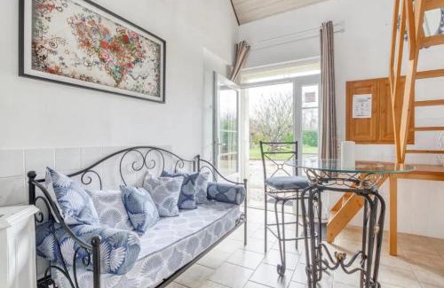 Sainte-Marie-du-Mont Apartment | Appartement cosy à Sainte-Marie-du-Mont avec jardin 25m²