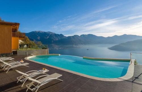 Parzanica Apartment | Appartement In Spiglia Mit Großer Terrasse