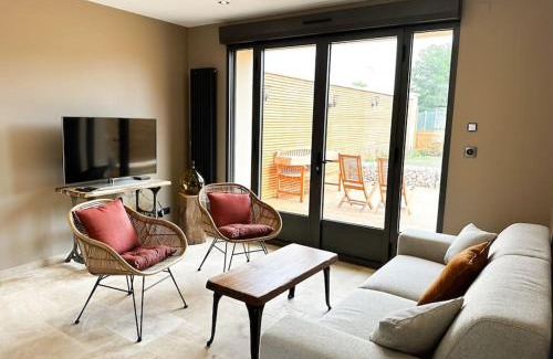 Limetz-Villez Apartment | Appartement N1 moderne à 3min de Giverny