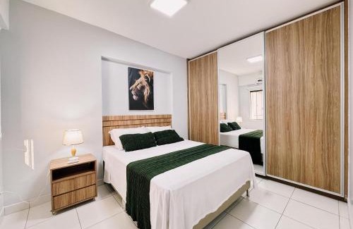 Goiania Apartment | Apto 2Q com Vista Incrível - Piscina e academia! Santorini 2901