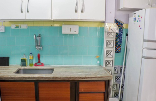 Vila Assuncao Apartment | Apto c garagem, ótima localização à 80m da Praia