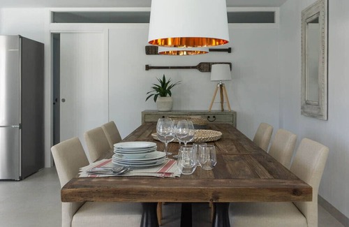 Cabo Roche Ski Chalet | Aquamarina. Large, airy indoor/outdoor living space. 600m from the beach