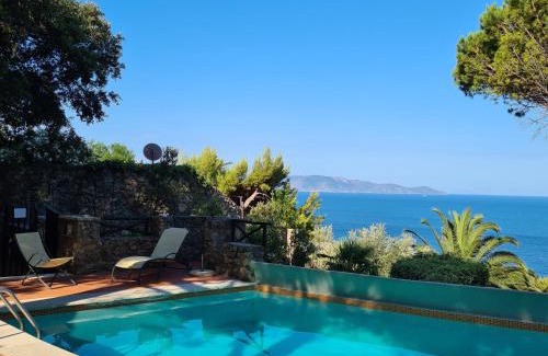 Monte Argentario Apartment | Argentarola in Porto Santo Stefano,Pool and Sea View