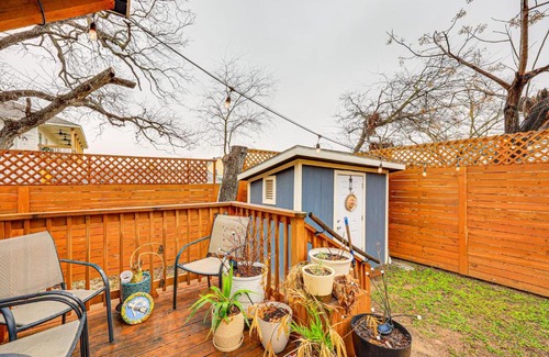Nevada Street House | Artsy Bungalow with Yard in Dtwn San Antonio