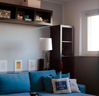 Bytom Apartment | ArtView 9 piętro, przytulny apartament z super widokiem, King Size Bed