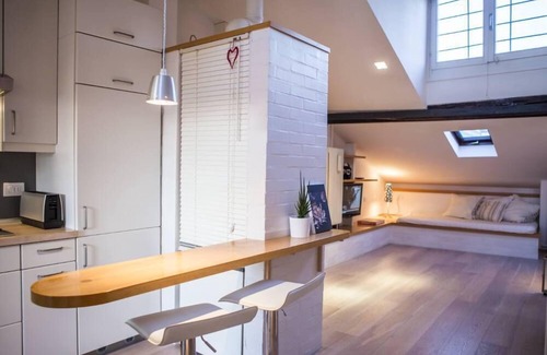 Historic Center Apartment | Attic with balcony - Bologna historical city center