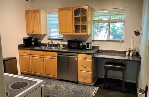 Atwater Village House | Atwater Village a Quiet Getaway- Stocked with Parking a Backyard and Laundry.