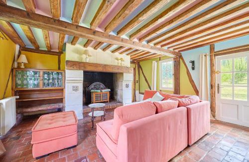 Livarot-Pays-d'Auge House | Au Cèdre Bleu - Longère avec Grand Jardin