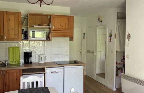 Saint-Etienne-de-Tinee Apartment | ⛷️ Auron - T2 + cabin with heated swimming pool & private covered parking lot