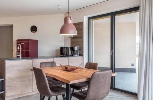 Fie allo Sciliar Apartment | 'AUMIA Apartment Rubin' with Mountain View & terrace