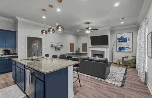 Shreveport House | Aurora Haven - TV in each room.