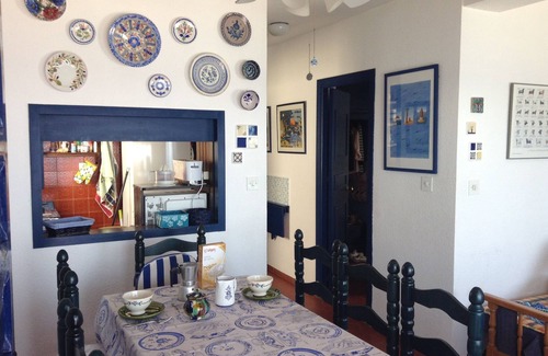 San Jose Apartment | AUTUMN in SAN JOSE Apt 5 pax at 30 m beach and magnificent terrace, CHIMNEY