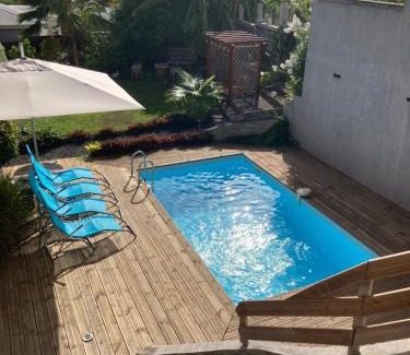 Vieux-Habitants House | Bas de villa de 3 chambres et spa