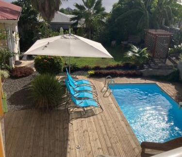 Vieux-Habitants House | Bas de villa de 3 chambres et spa