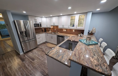 Ship Bottom House | Beach block 2 bed/2.1 bath TownHome with heated pool.