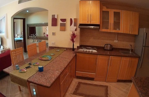 Village Road Apartment | Beach front flat with sea view in Sahl Hasheesh, Hurghada,