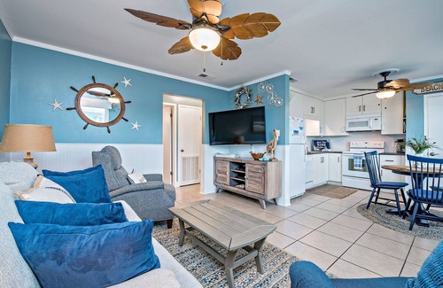Gulf Shores Condo | BEACHSIDE MANOR! Come Ride the Tide with US! 2Bd, 1B with Free Parking!