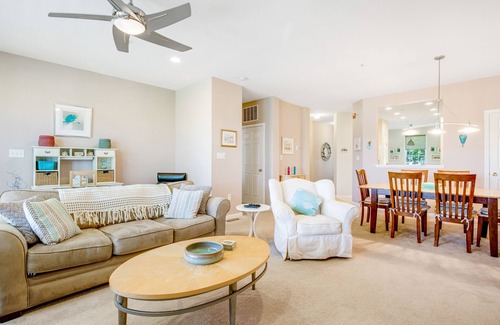 Ocean View Condo | Bear Trap Dunes golf condo with indoor pool, 2 outdoor pools & beach shuttle
