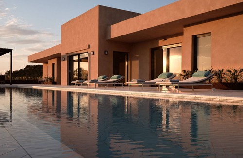 Kalamaki Villa | Beatiful villa with great view 5 minutes drive from beach