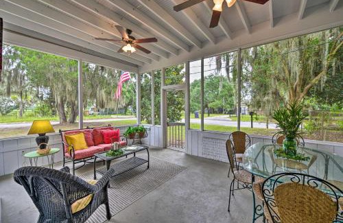 Burton House | Beaufort Home with Porch, 4 Mi from Downtown!