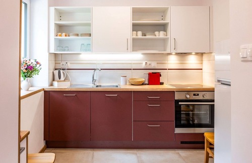 Jachymov Apartment | Beautiful apartment for 4 guests with WIFI, TV and balcony