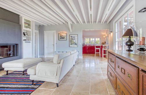 Quetteville Cottage | Beautiful family home with heated pool and tennis court 15 minutes from Deauville