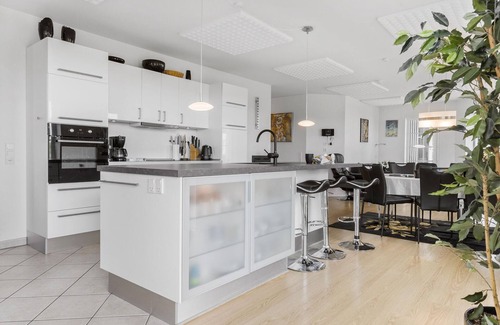 Bogense House | Beautiful home in Bogense with sauna