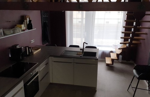 Loebtau Apartment | Beautiful loft with free parking