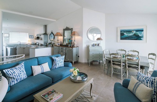Praia da Luz House | Beautiful townhouse, beach 300m, tastefully renovated, stunning sea views.