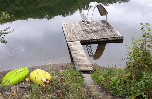 Stowe Area Apartment | Beautiful water front escape. Everything summer, winter and hunters.