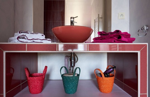 Gabillou Bed & Breakfast | Bed and Breakfast 'Safran' with Private Terrace, Shared Garden and Wi-Fi