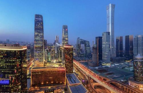 Shuangjing Apartment | Beijing city center - Cosy family suite with CBD city view