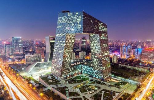 Shuangjing Apartment | Beijing city center - Cosy family suite with CBD city view