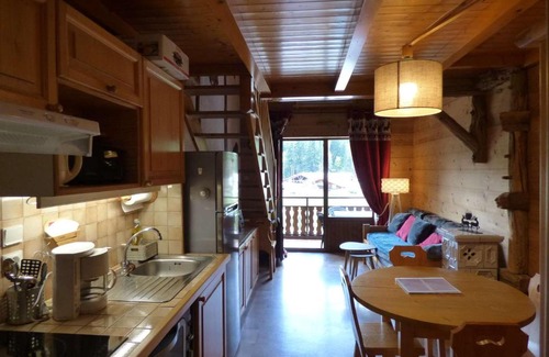 Le Grand-Bornand Apartment | Bel Appart 2P+Mezz, 40m², Centre Grand-Bornand, 6 Pers, Balcon Sud, 600m Télécabines, Garage - FR-1-458-180