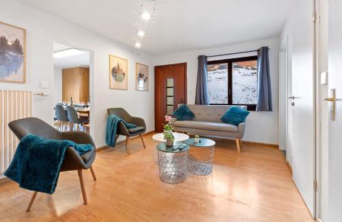 Nendaz Apartment | Bel appartement avec vue alpine