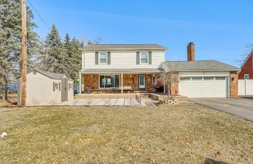 Belleville House | Belleville Lake House with Fire Pit and Patio!