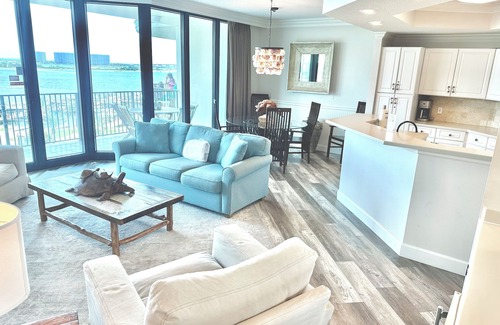Orange Beach Condo | BEST 5th FLOOR VIEW @ PHOENIX ON BAY 2BR/2BA, Lazy River, Water Slide, Boat Slip