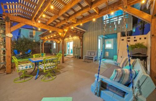 Port Aransas House | Big Yard w Priv Pool Firepit Patio Near the Beach Reel Time by AvantStay