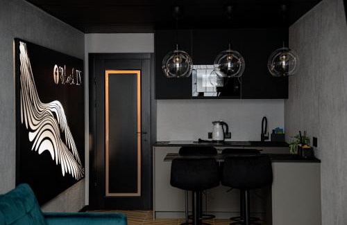 Palanga Apartment | Black IN Palangos loftai Bright apartment