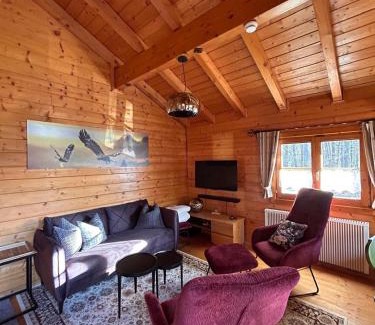 Stamsried Apartment | Blockhaus Holzzeit im Bayerischen Wald